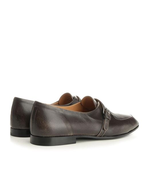 Church's Brown Square-Toe Flat Shoes