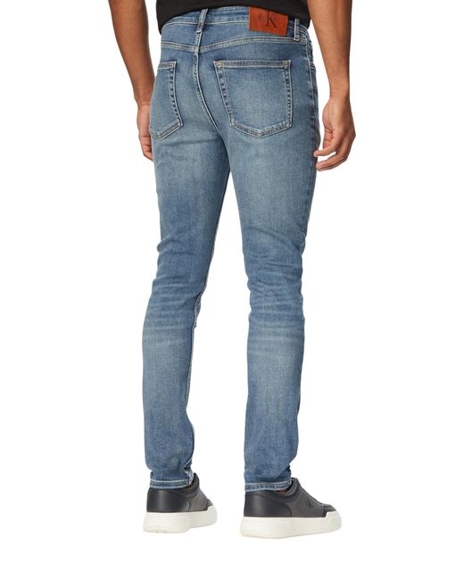 Calvin Klein Blue Belt Loop Jeans for men