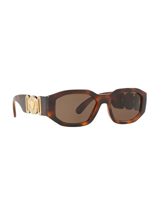Versace Multicolor Eyewear Rectangular Frame Sunglasses for men