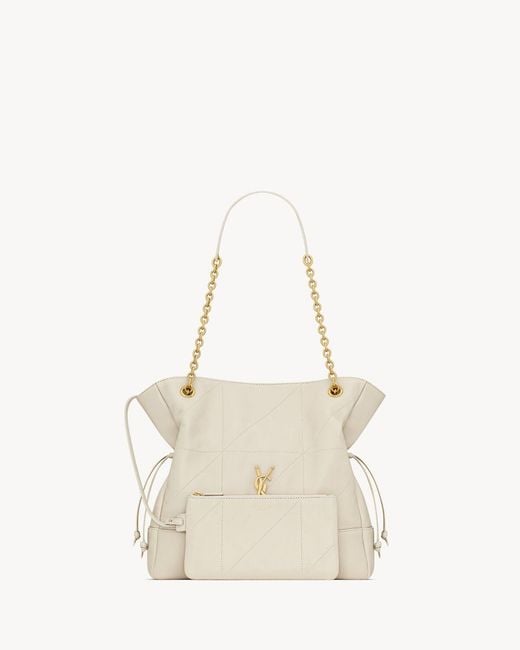 Saint Laurent Natural Small Jamie Shopping
