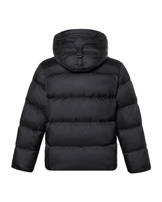 Burberry Black Hooded Puffer Jacket for men