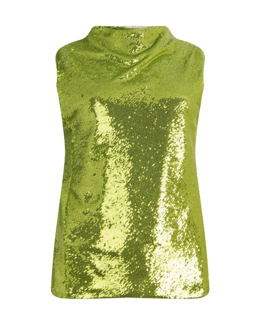 Philosophy Di Lorenzo Serafini Green Sleeveless Top
