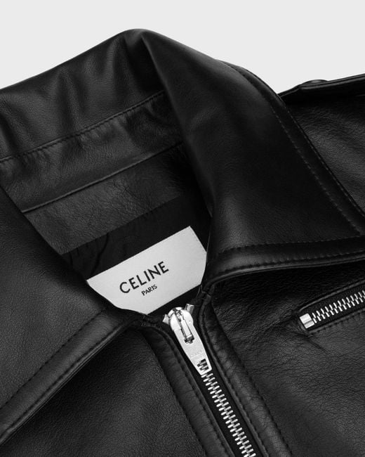Céline Black Blouson Jacket for men