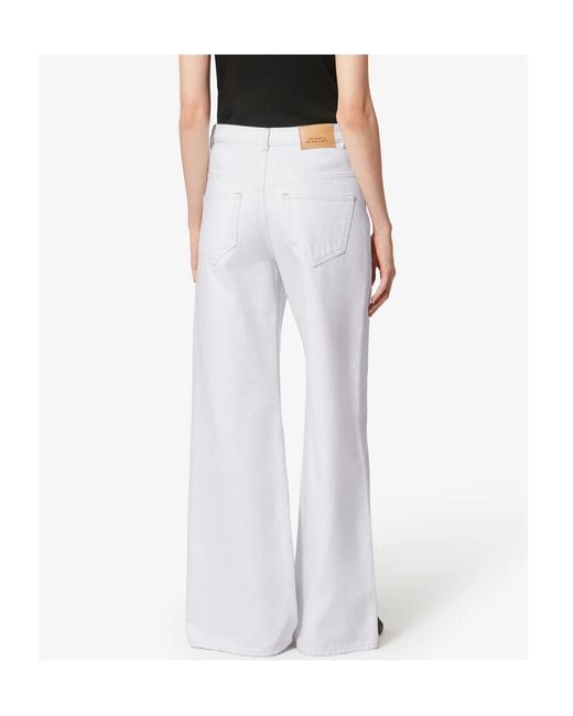 Isabel Marant White Lemony Jeans