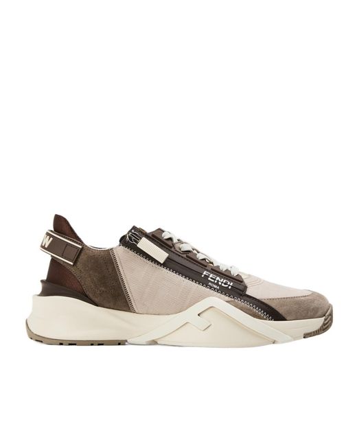 Fendi Multicolor Flow Sneaker Sn53 for men