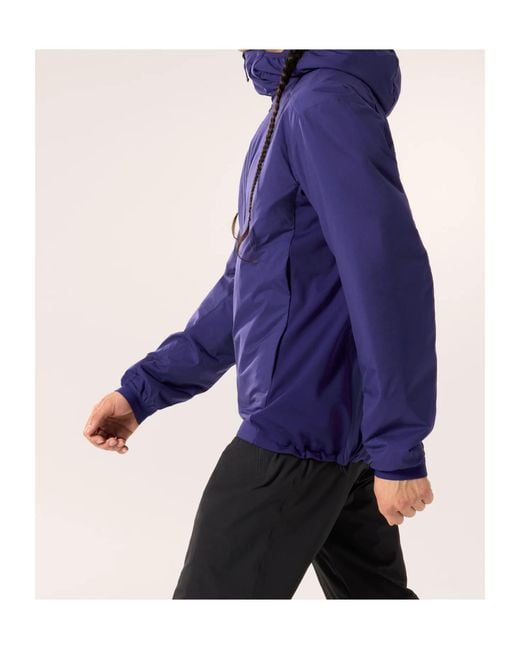 Arc'teryx Blue Atom Hooded Jacket for men