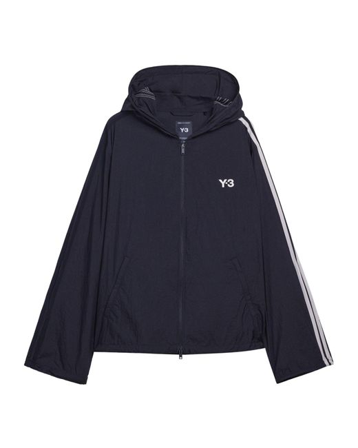 Y-3 Blue Wire 3Strp T-Shirt for men