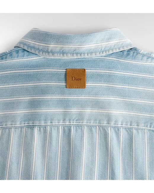 Dior Blue Overshirt for men