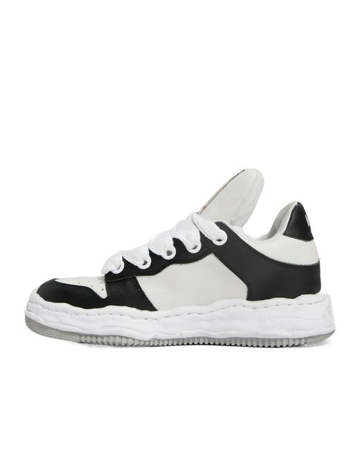 Maison Mihara Yasuhiro White Wayne Puffer Lace-Up Sneakers for men