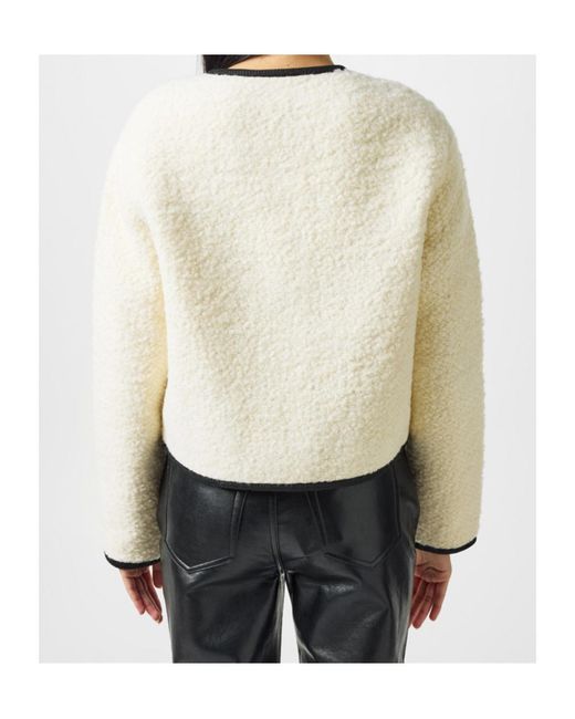 Anine Bing White Long Sleeve Casual Jacket