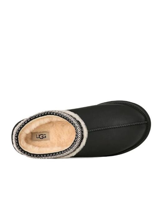 Ugg Black Tasman Flat Shoes for men