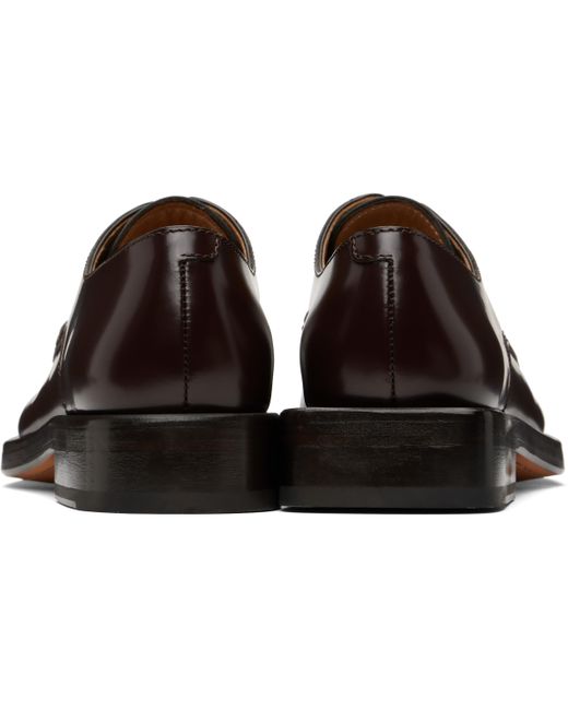 Jacquemus Brown Round Toe Loafers for men