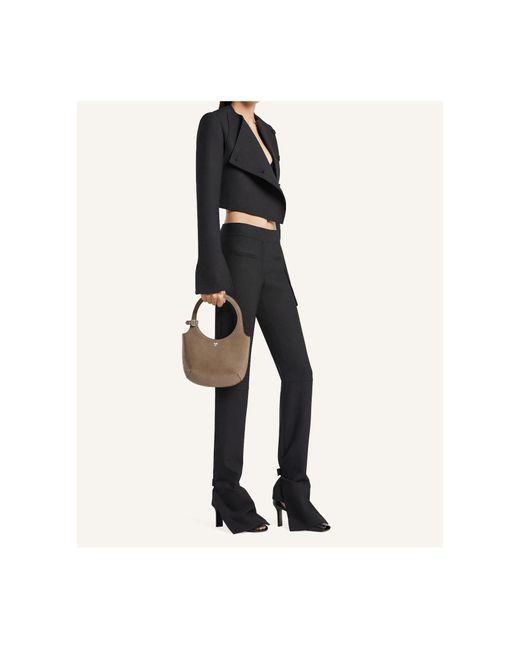 Courreges Gray Courrèges Holy Naplack Zipped Tote Bag