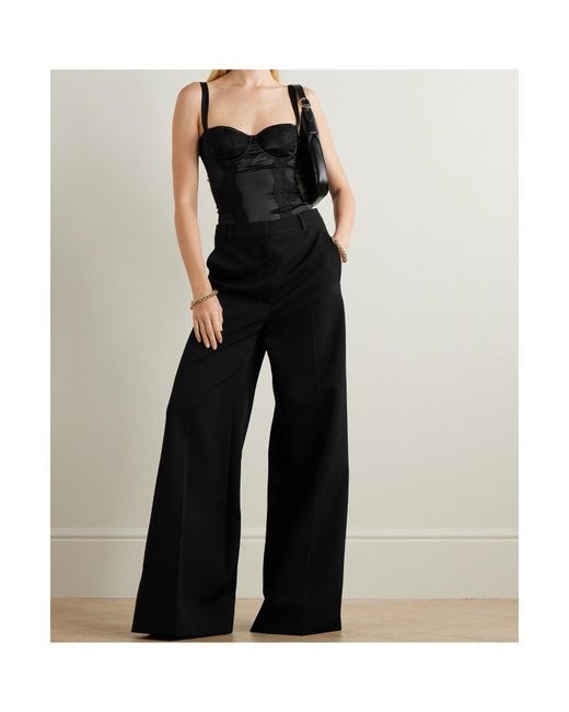 Dolce & Gabbana Black Silk Bodysuit
