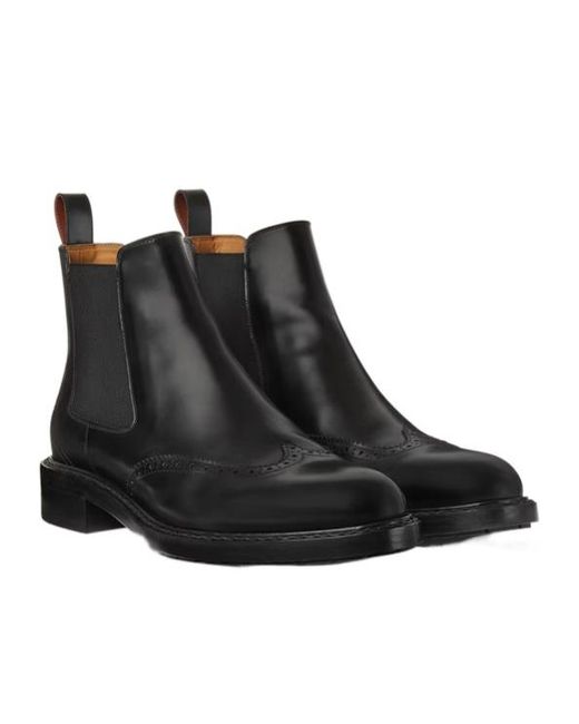 Loro Piana Black Oliver Walk Chelsea Boot for men