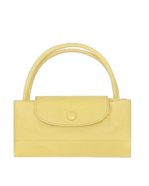 Longchamp Yellow Le Pliage One S Handbag