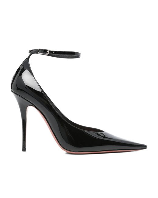 AMINA MUADDI Black Pointed High Heels