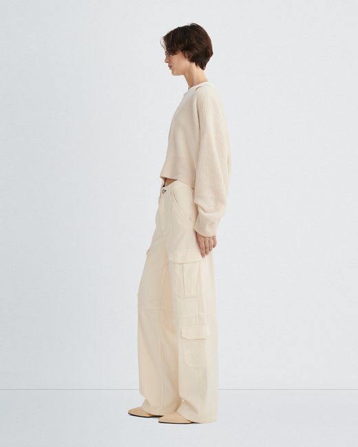 Rag & Bone White Multi-Pocket Jeans