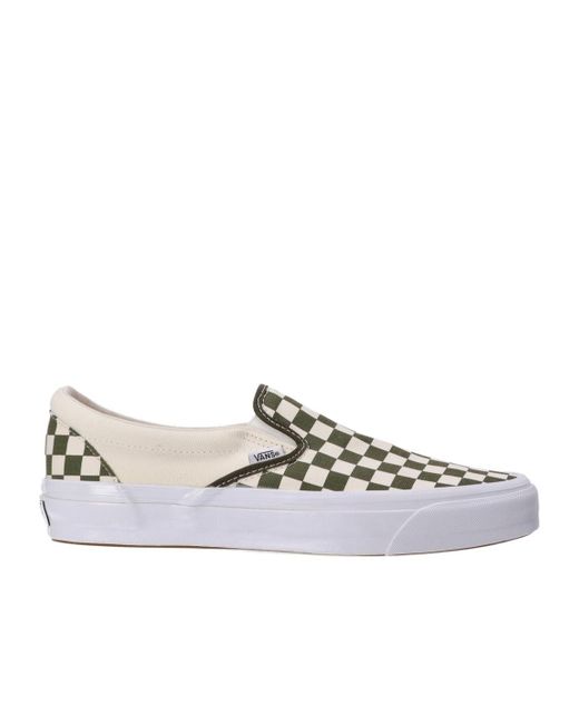 Vans Multicolor Checked Lx Classic Lip-On 98 Sneakers for men