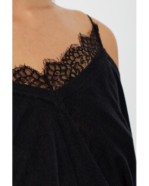 IRO Black Spaghetti Strap Dress
