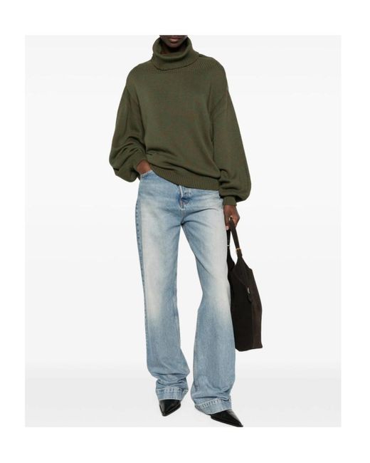 Baserange Green Long-Sleeved Knitwear