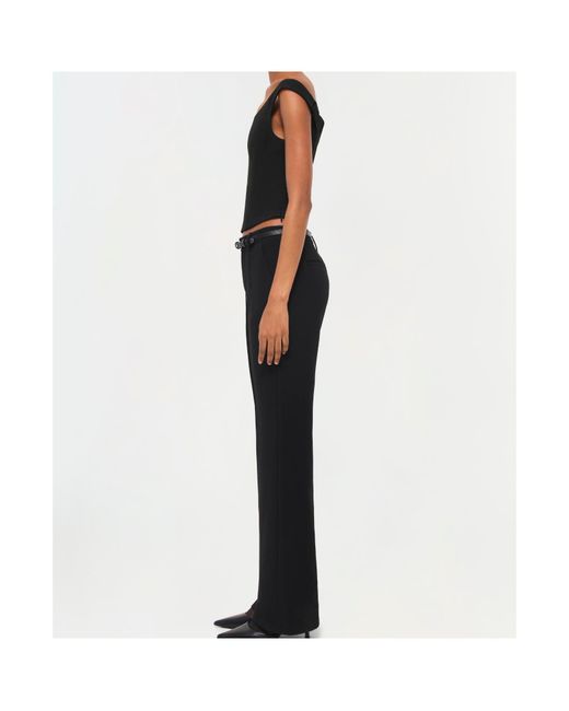 Jonathan Simkhai Black Strapless Top