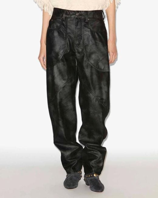 Isabel Marant Black Isabel Marant Étoile Kelvina Trousers