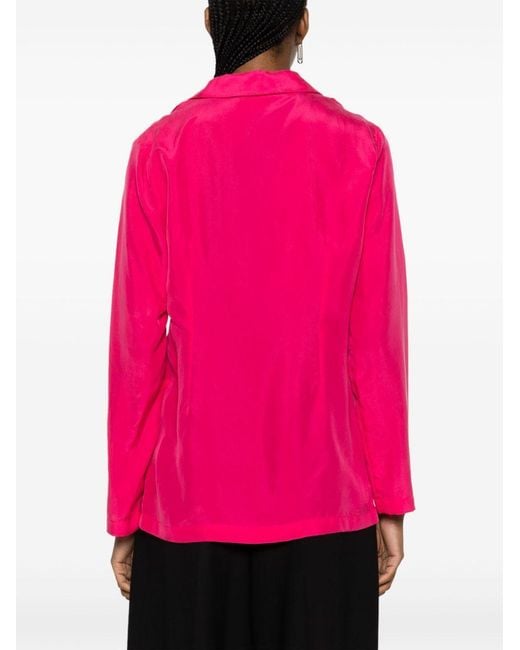 P.A.R.O.S.H. Pink Long Sleeved Suit Jacket