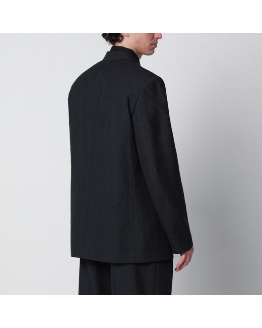 NAMACHEKO Blue Notched Blazer for men