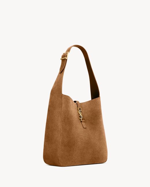 Saint Laurent Brown Open Shoulder Bag
