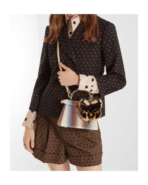Fendi Gray Peekaboo Iseeu Petite
