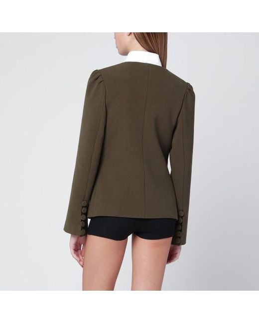 NAMACHEKO Brown Button Single-Breasted Jacket