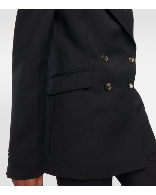 Gabriela Hearst Black Angela Wool Blazer