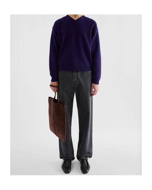Jil Sander Gray Straight-Leg Relaxed Jeans for men