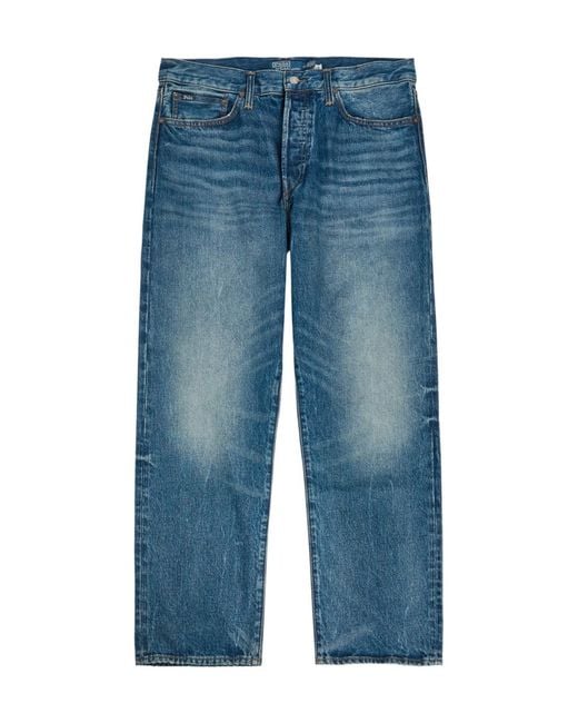 Polo Ralph Lauren Blue Classic Vintage Tapered-Leg Jeans for men