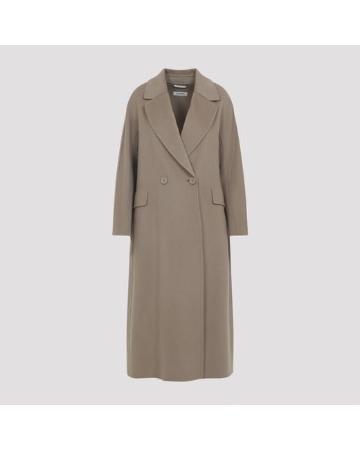 Max Mara Natural 'S Enzo Double-Breasted Coat