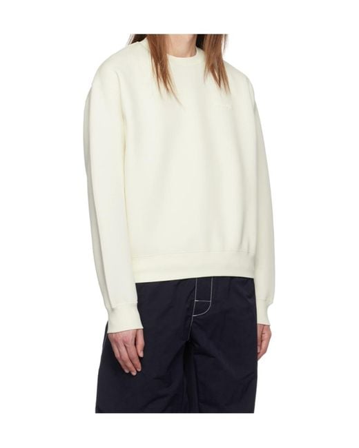 Mackage White Julian Sweatshirt for men