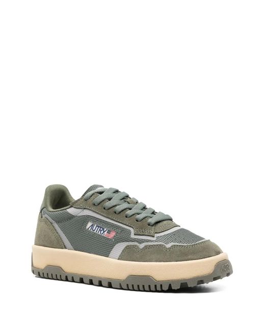 Autry Gray Wildpace Sneakers