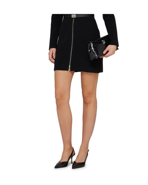 Ferragamo Black Egna 70 Slingbacks