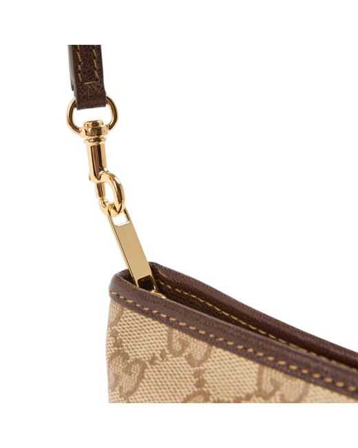 Gucci Natural Solid Color Shoulder Bag