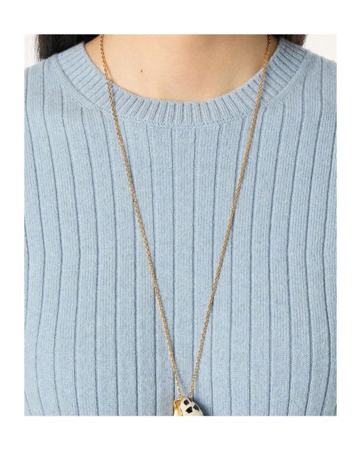Loro Piana Blue Coste Crewneck