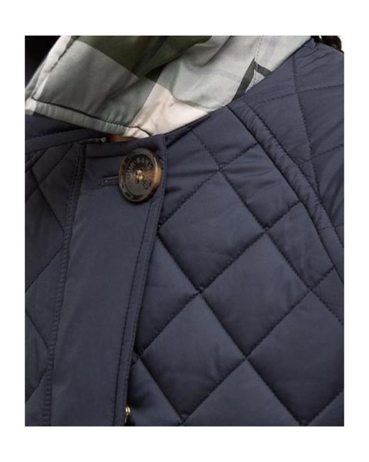 Barbour Blue Quilted Jacket