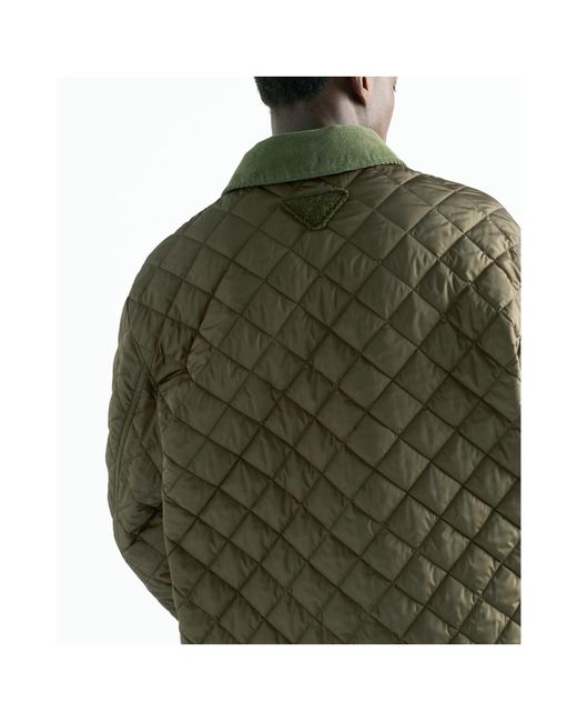 Prada Green Re-Nylon Jacket for men