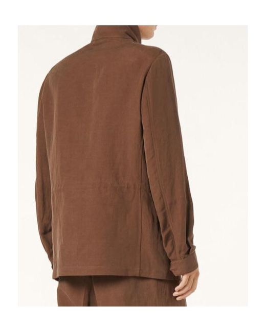 Loro Piana Brown Traveller Field Jacket for men