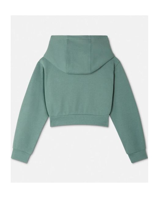 Versace Green Embroidered Hoodie