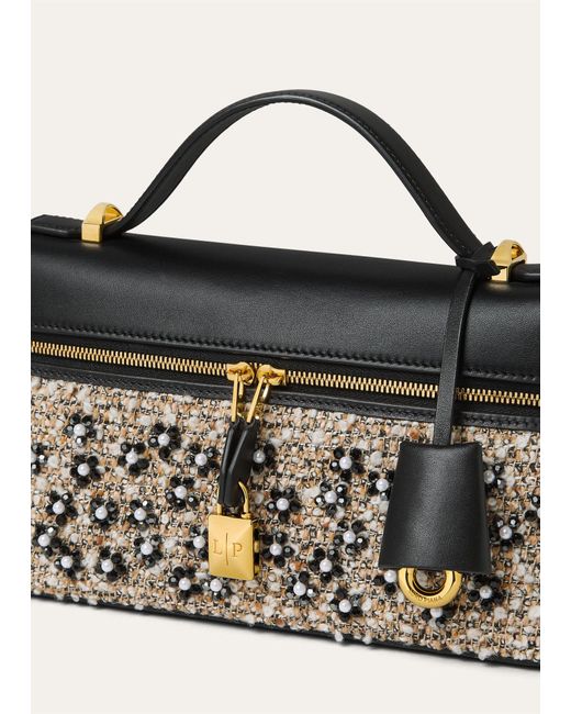 Loro Piana Black Extra Bag L23 Shoulder Bag