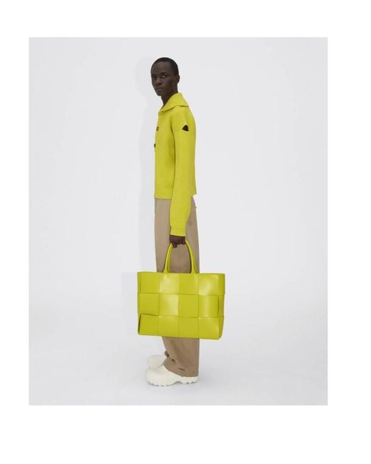 Bottega Veneta Yellow Urban Intrecciato Tote Bag for men