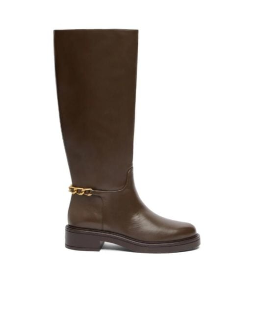 Stuart Weitzman Brown Soluxe Celia Boot
