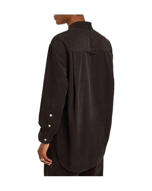 Citizens of Humanity Black Corduroy Shirt