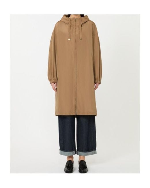 Max Mara Natural The Cube Deserto Hooded Parka